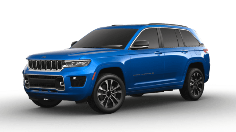 2024 Jeep Grand Cherokee Overland Exterior - Hydro Blue