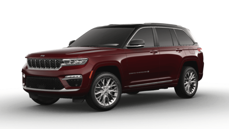 2024 Jeep Grand Cherokee Summit Exterior - Velvet Red And Black