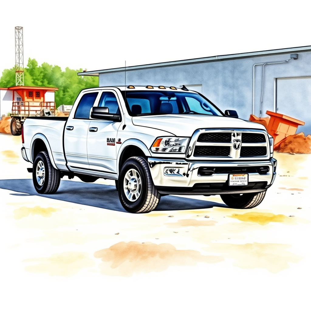 RAM 2500 Tradesman 4X4 Crew Cab truck