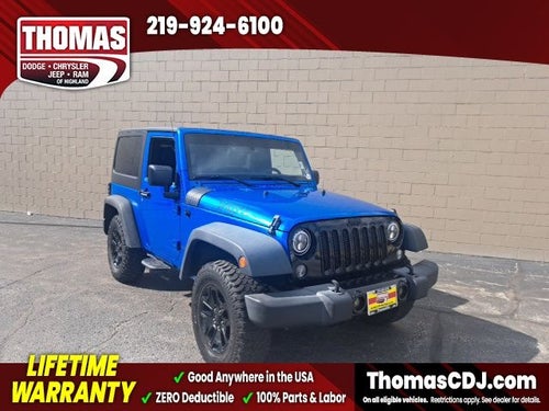 2016 Jeep Wrangler Willys Wheeler