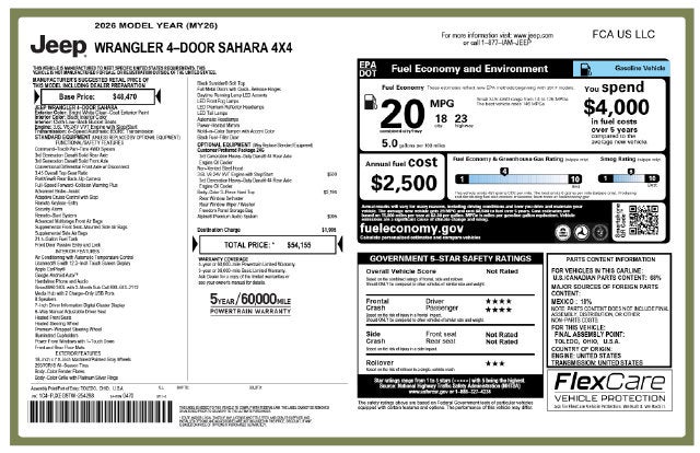 2026 Jeep Wrangler 4-Door Sahara - Photo 36