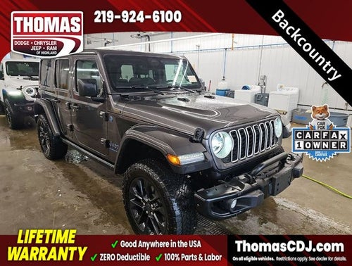 2025 Jeep Wrangler Sahara 4xe Backcountry