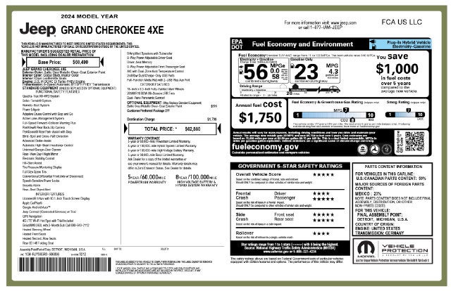 2024 Jeep Grand Cherokee 4xe
