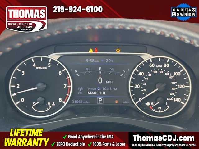 2023 Nissan Altima 2.5 SR