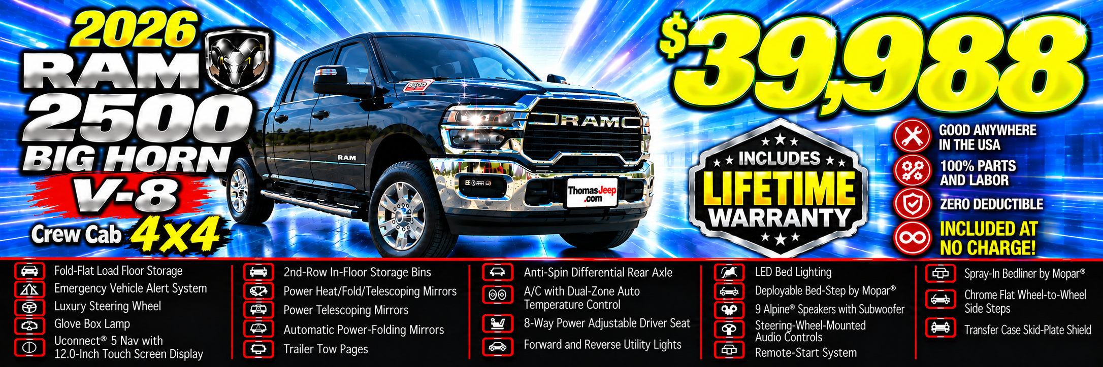2026 Ram 2500 Big Horn V-8