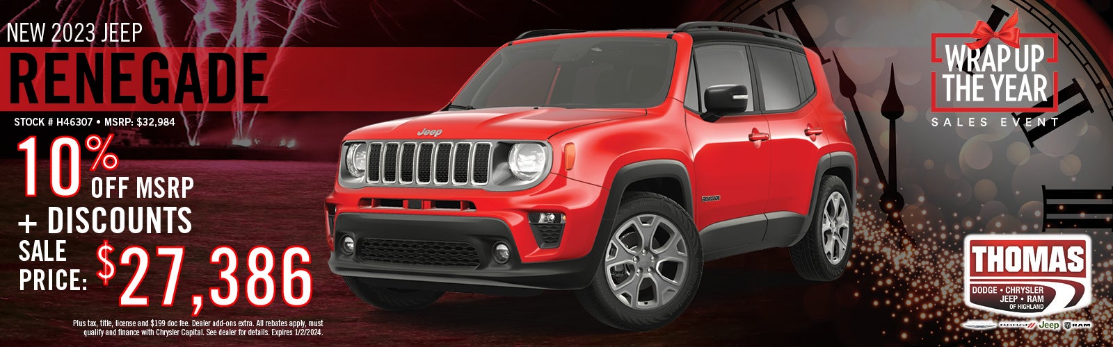 2023 Jeep Renegade Buy Offer
