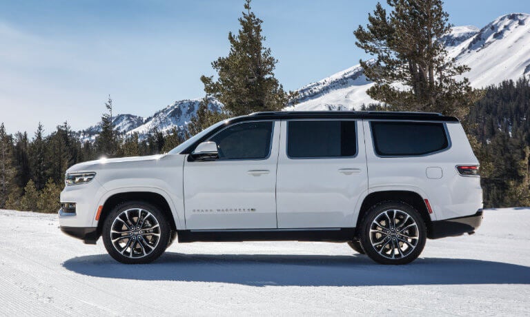 2022 Grand Wagoneer Exterior Snow