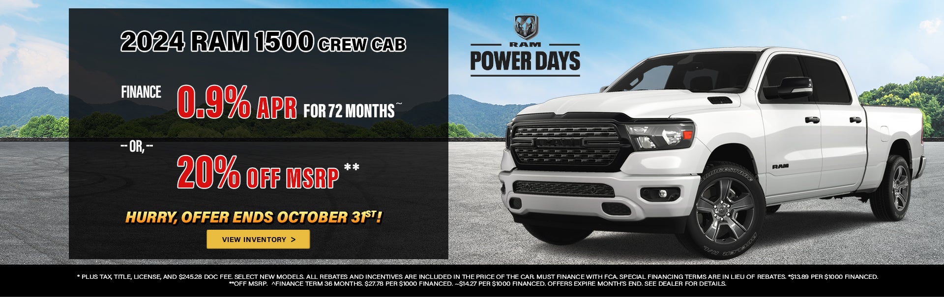 2024 Ram Crew Cab 1500 