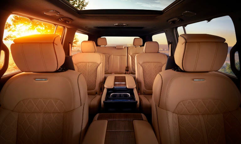 2022 Jeep Grand Wagoneer interior seating