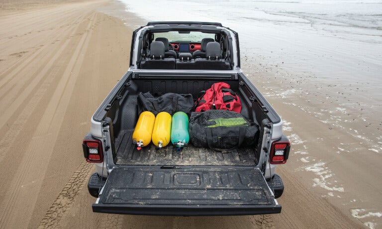 2023 Jeep Gladiator Exterior Beach Scuba Cargo
