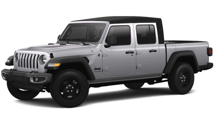 2023 Jeep Gladiator Sport Exterior - Silver Zynith