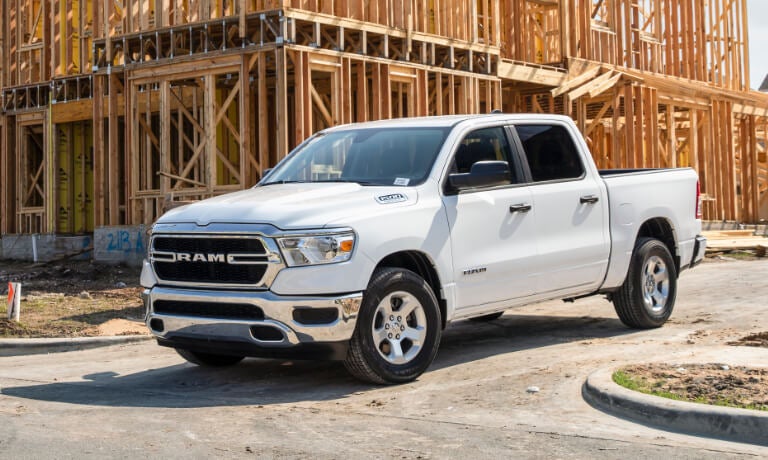 2023 Ram 1500 Exterior Construction Site