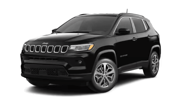 2024 Jeep Compass Latitude Lux Exterior - Diamond Black