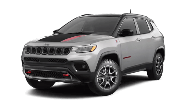 2024 Jeep Compass Trailhawk Exterior - Silver Zynith Black