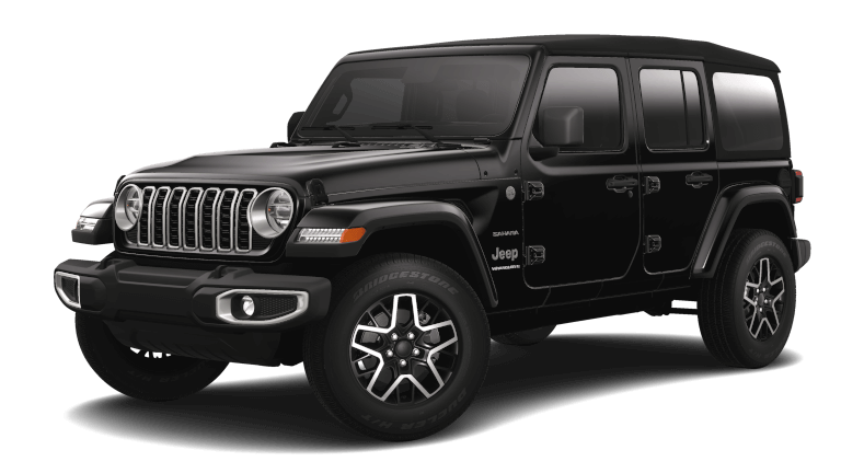 2024 Jeep Wrangler Sahara Exterior - Black