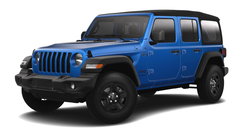 2024 Jeep Wrangler Sport Exterior - Hydro Blue