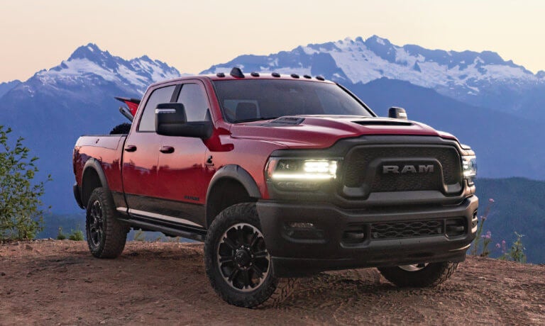 2024 Ram 2500 Exterior Mountains