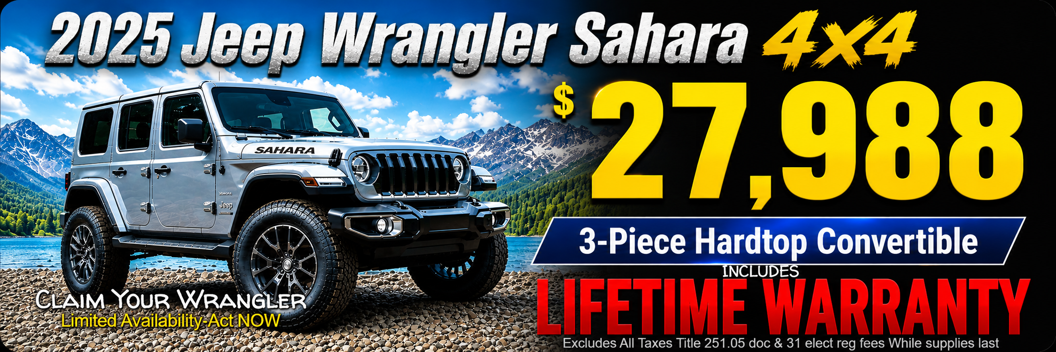 2025 Jeep Wrangler Sahara