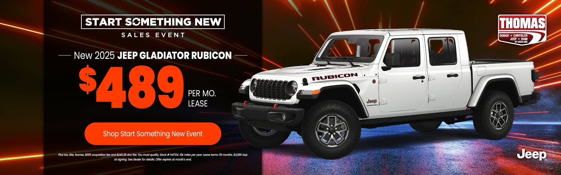 New 2025 Jeep Gladiator Rubicon