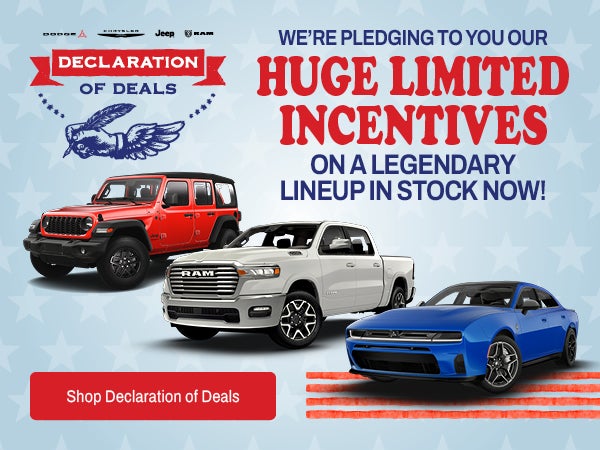 Declaration of Deals