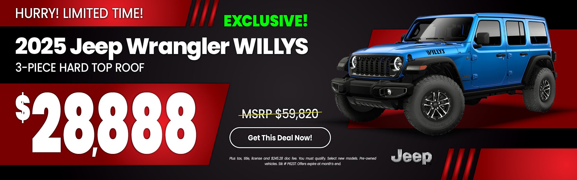 2025 Jeep Wrangler Willys