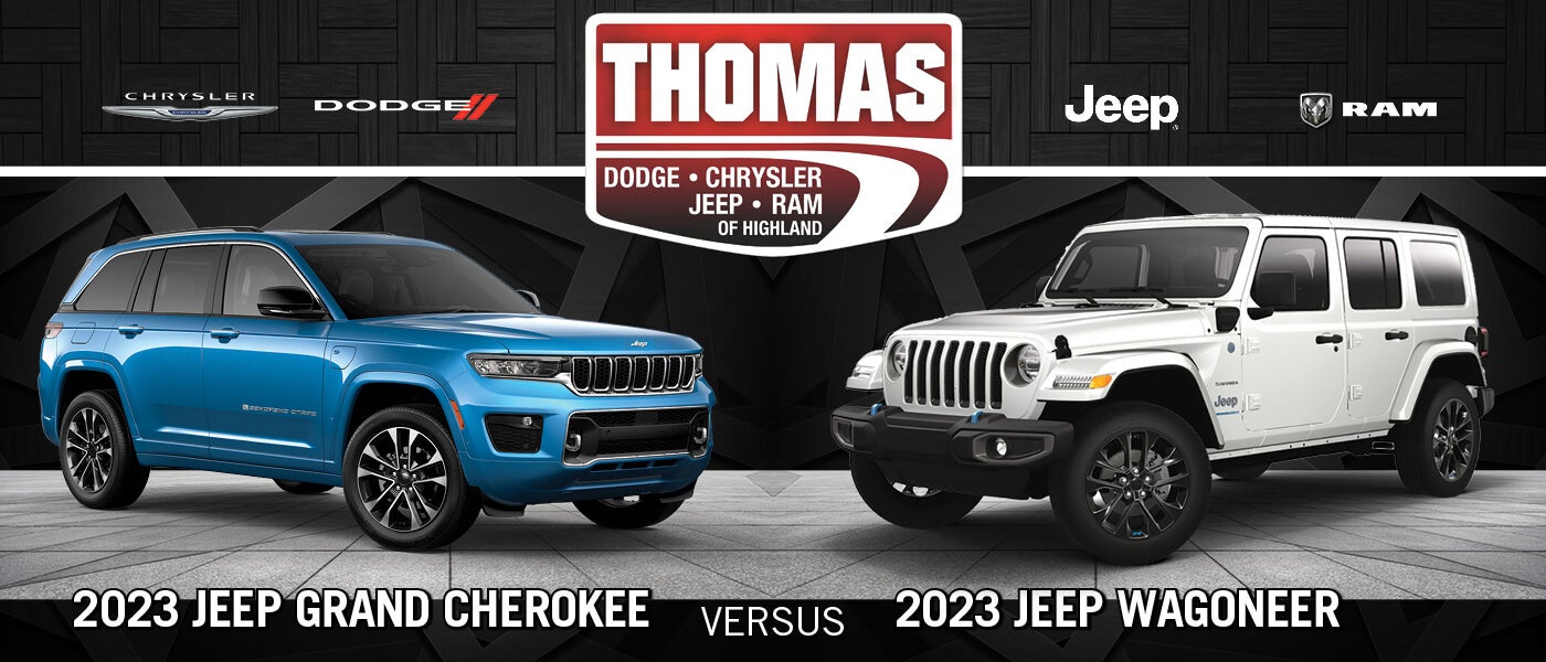 2023 Jeep Grand Cherokee vs. 2023 Jeep Wagoneer