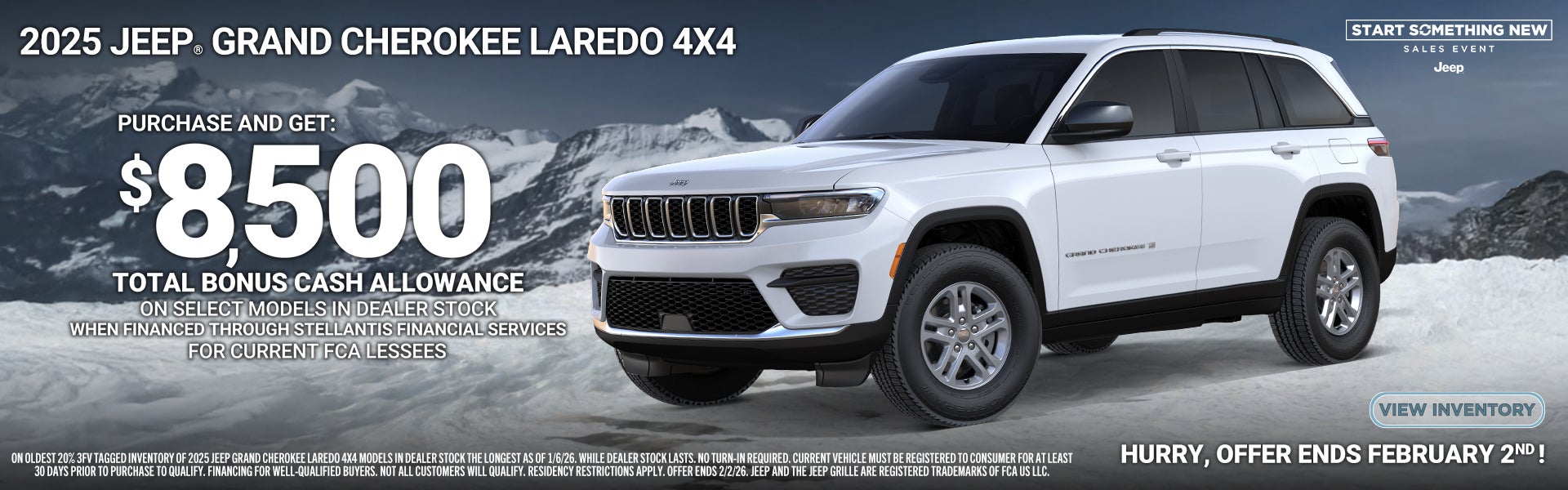 2025 Jeep Grand Cherokee Laredo 4x4