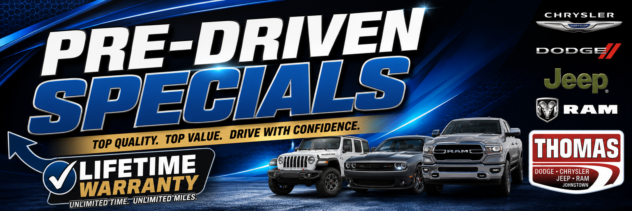 Pre-Driven Specials
