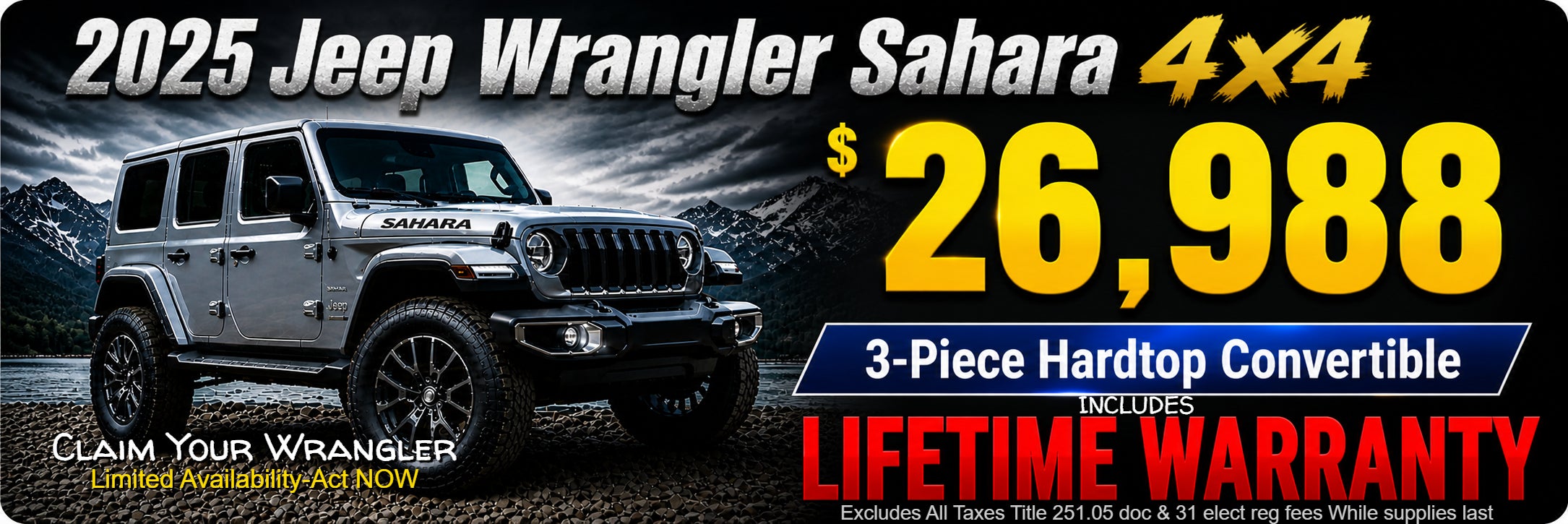 2025 Jeep Wrangler Sahara